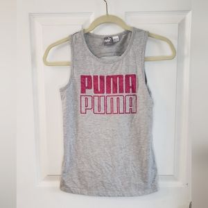 Puma, Size youth large, Color Gray